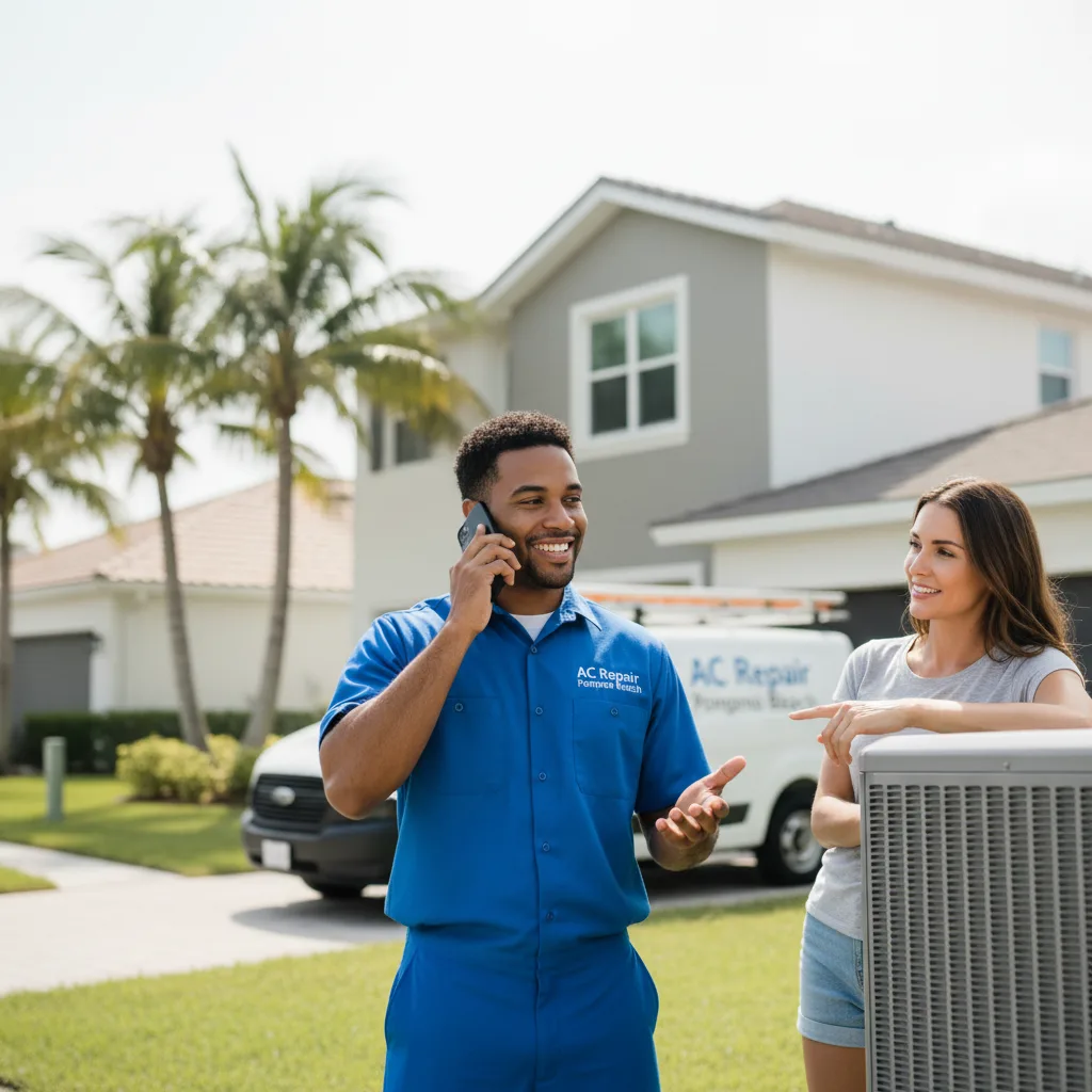 AC Repair Pompano Beach customer support in Townville